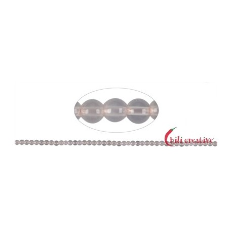 Strang Kugeln Chalcedon (rosa) 4 mm