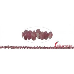 Strang Pebbels Turmalin (rosa) 3 x 5-7 mm