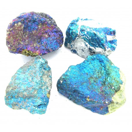 Chalcopyrit Buntkupfer (behandelt) roh 4-5 cm VE 1 Kg