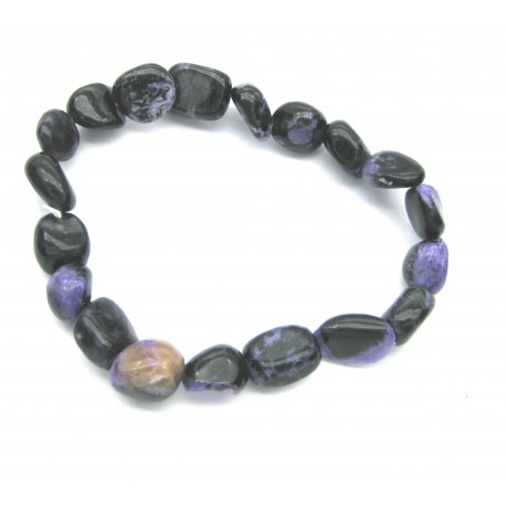 Nugget-Armband klein Charoit