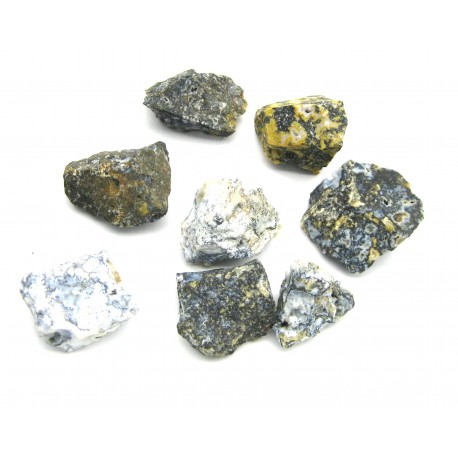Chalcedon blau-grau-schwarz  Chips 2-2,5 cmVE 1 Kg