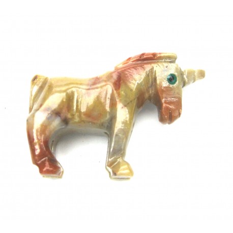 Einhorn Speckstein 3,8 cm