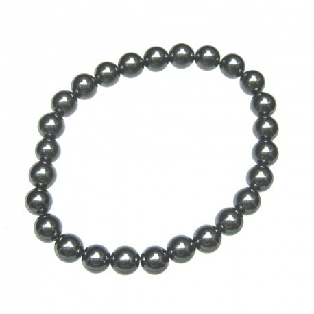 Kugel-Armband Hämatit 8 mm