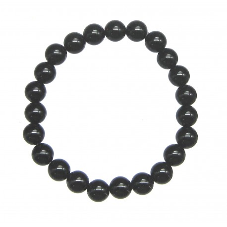 Kugel-Armband Onyx (gefärbt) 8 mm