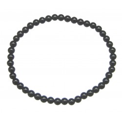 Kugel-Armband Onyx (gefärbt) 4 mm