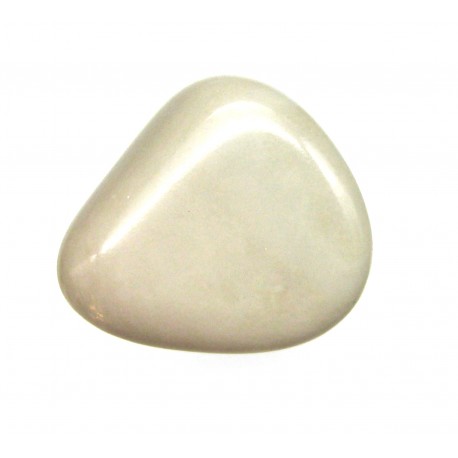 Trommelstein Marmor lindgrün 1 Stück