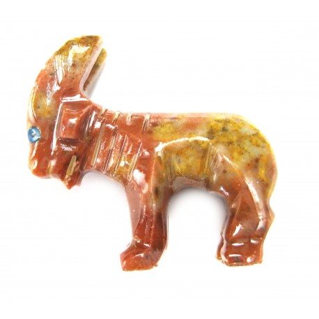 Ziege Speckstein 3,8 cm