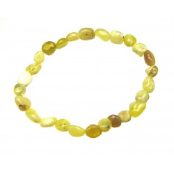 Nugget-Armband klein Opal gelb 6-8 mm
