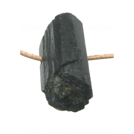 Turmalin schwarz Kristall gebohrt 2-3 cm B-Qualität