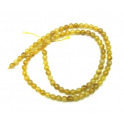 Strang Kugel Rutilquarz 4 mm