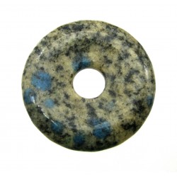 Donut Azurit in Granit K2-Stein 40 mm