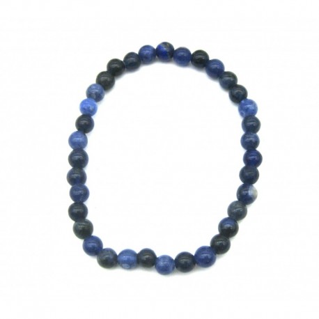 Kugel-Armband Sodalith 4 mm Kindergröße