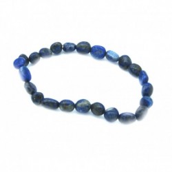 Nugget-Armband kleine Steine Lapislazuli 8-10 mm