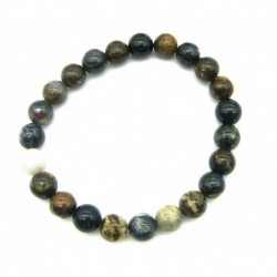 Kugel-Armband Pietersit-Quarz 8 mm