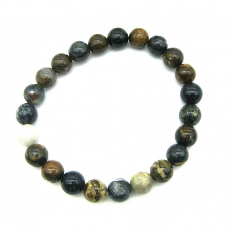 Kugel-Armband Pietersit-Quarz 8 mm