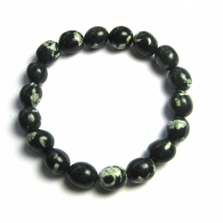 Nugget-Armband kleine Steine Chrysanthemenstein 10-12 mm