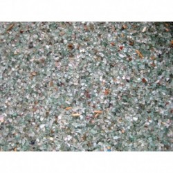 Trommelsteine Aventurinquarz mittelgrün mini Steinsand VE VE 1 Kg