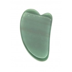 Gua Sha Aventurinquarz grün 7.5 x 4.5 cm