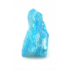 Rohstein Gruppe Aqua Aura (Bergkristall bedampft) 3-4 cm
