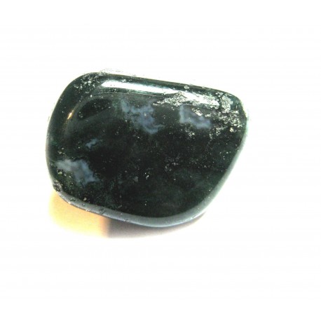 Trommelstein Moosachat grün 100 g