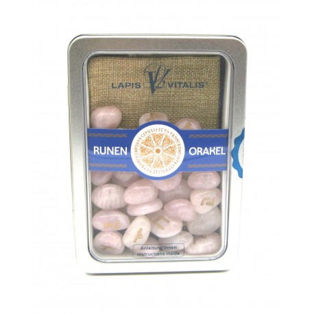 Runenorakel-Set Rosenquarz