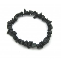 Splitter-Armband Obsidian schwarz