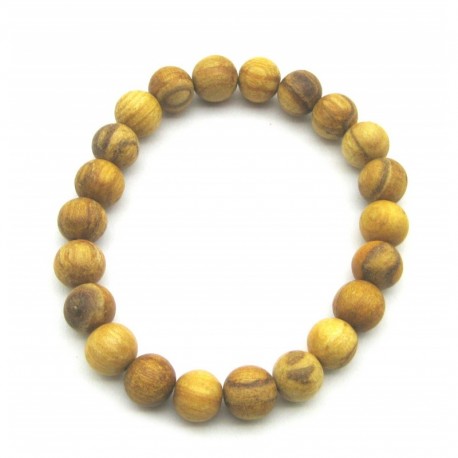 Kugel-Armband Holz Palo Santo 8 mm 17 cm lang