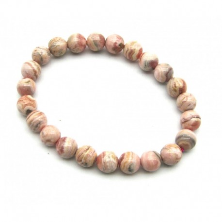 Kugel-Armband Rhodochrosit 8 mm