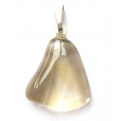 Trommelstein-Anhänger Citrin natur 925er Silber