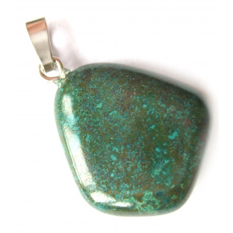 Trommelstein-Anhänger Shattukit 925er Silber