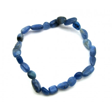 Nugget-Armband kleine Steine Disthen 8 mm