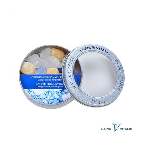 Wassersteine Mischung Optimismus & Sonnenschein in Geschenkdose 100 g