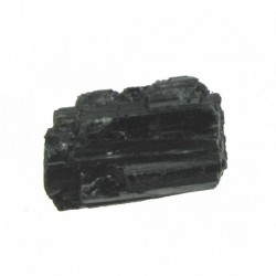 Rohstein Kristall schwarzer Turmalin Schörl 2 cm