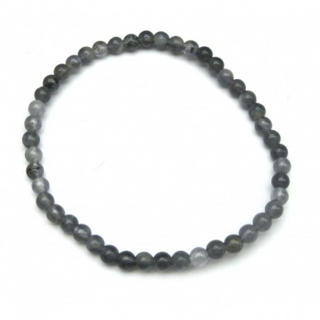 Kugel-Armband Cordierit 4 mm