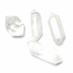 Bergkristall Doppelender poliert AB 6 - 8 cm