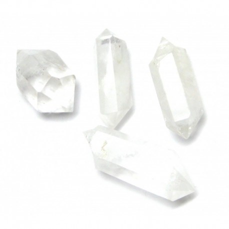 Bergkristall Doppelender poliert AB 6 - 8 cm
