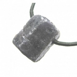 Rohstein Kristall Safir 1-1,5 cm gebohrt