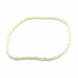 Button-Armband Perle Süßwasserzuchtperle 2-2,5 mm