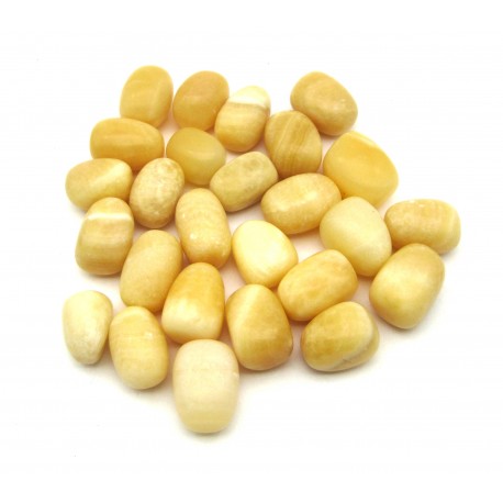 Trommelstein Calcit orange 500 g