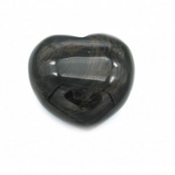 Herz Obsidian braun-schwarz 4x4,5x2,5 cm