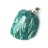 Trommelstein-Anhänger Amazonit 925er Silber