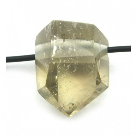 Spitze gebohrt Citrin poliert 1,5 - 2 cm