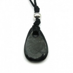 Kraftstein-Anhänger Schungit (Steinkohle) 3,5 - 4 cm