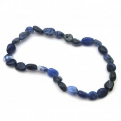 Nugget-Armband kleine Steine Sodalith 6-8 mm