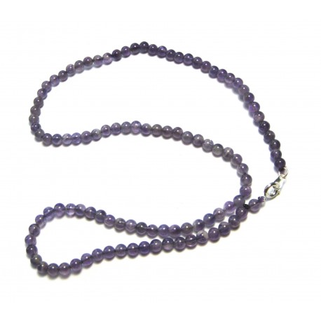 Kugel-Kette Amethyst 4/45