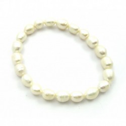 Armband Perle Süßwasserzuchtperle 7-8 mm