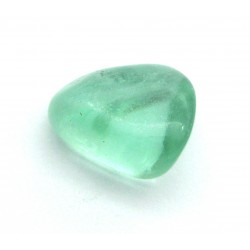 Trommelstein Fluorit grün 1 Stück