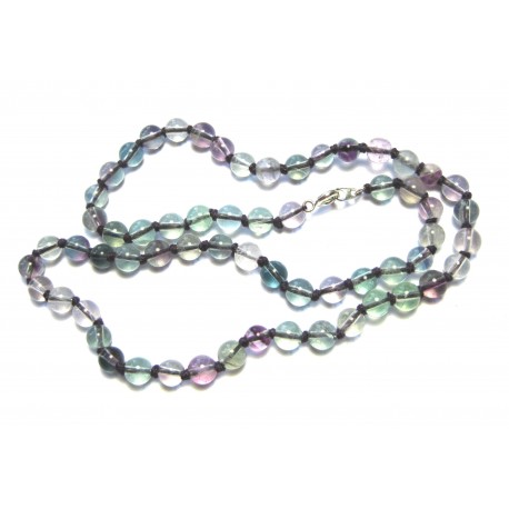 Kugel-Kette Fluorit 6/45