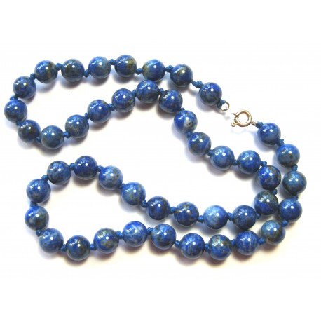 Kugel-Kette Lapislazuli 8/45