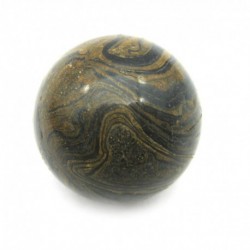 Kugel Marmor Stromatolith 3 cm